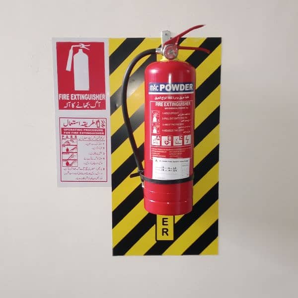 New Fire Extinguisher DCP / Co2 3