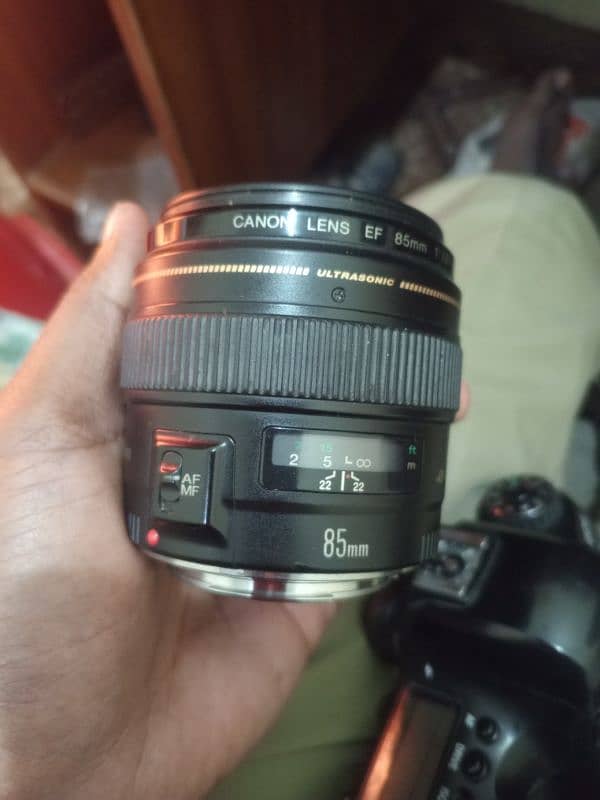 Canon 85mm f1.8 for seal all ok 0