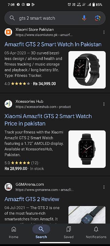 Amazfit GST 2, Calling, waterproof, GPS, Music, Health Control. 1