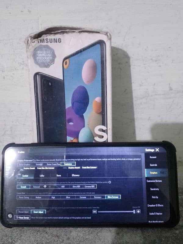 Samsung A21s 120Fps PUBG Exchange Posible 0