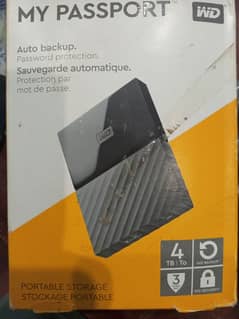 4 TB portable HD