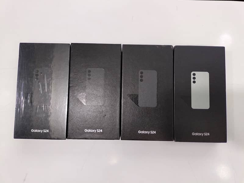 Samsung S24 , 128 Gb Marbal grey and black colour 0