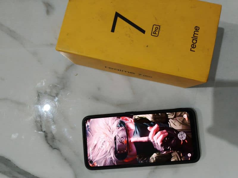 Realme 7pro 8/128 complete box 1