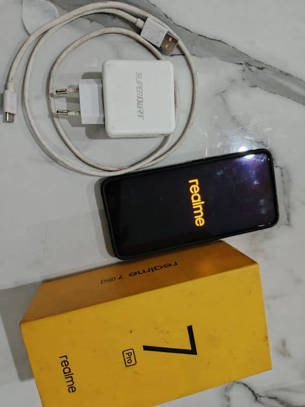 Realme 7pro 8/128 complete box 2