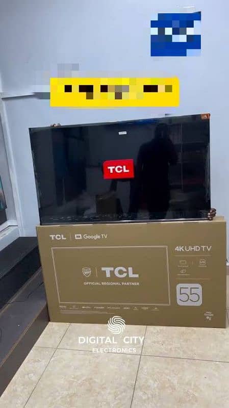 TCL 55" 4K GOOGLE TV ( in warranty) 3