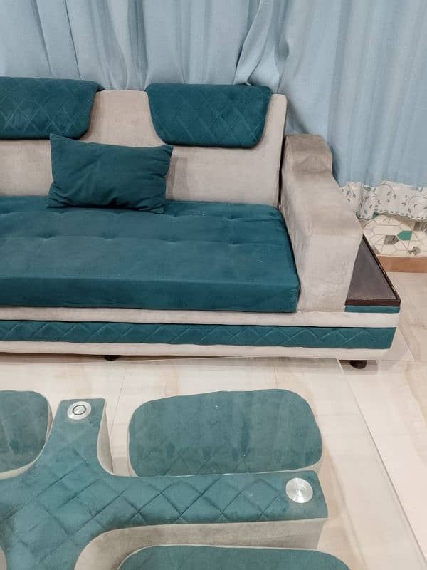 sofa with glass Table 8