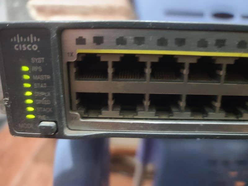 Cisco Catalyst 3750 V2 48 port POE switch 5