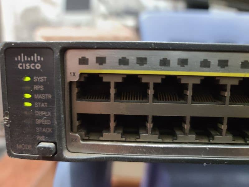 Cisco Catalyst 3750 V2 48 port POE switch 6