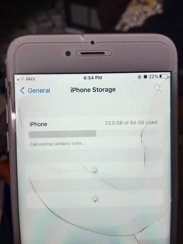 Iphone 6s plus official pta approved 64 GB finger ok 8/10 9