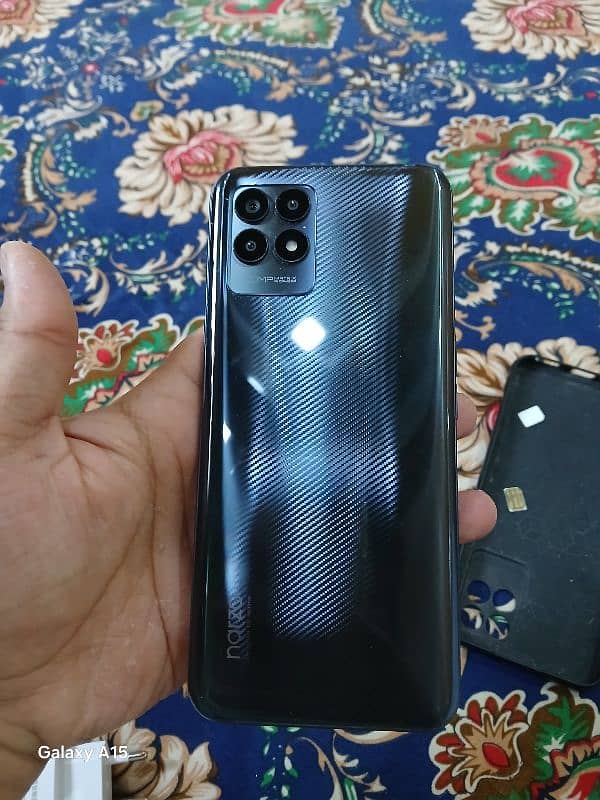 Realme Narzo 50 Blkul ok piece hai with box charger 0