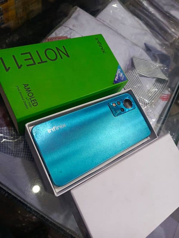 Infinix Note 11 (4/128) ram with box condition 10/9 0