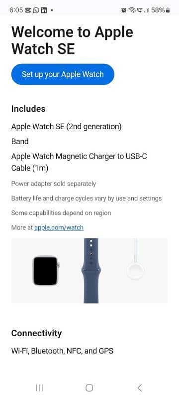 Apple watch SE 2nd Generation 44mm 0