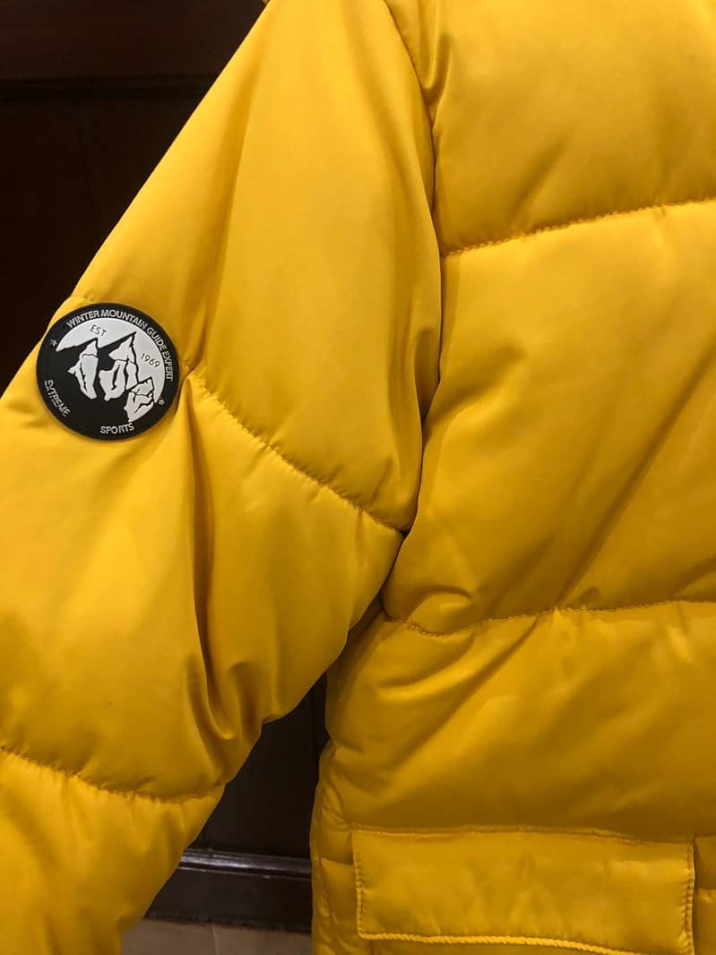 NL Brand (UK) Yellow Puffer Winter Jacket 4