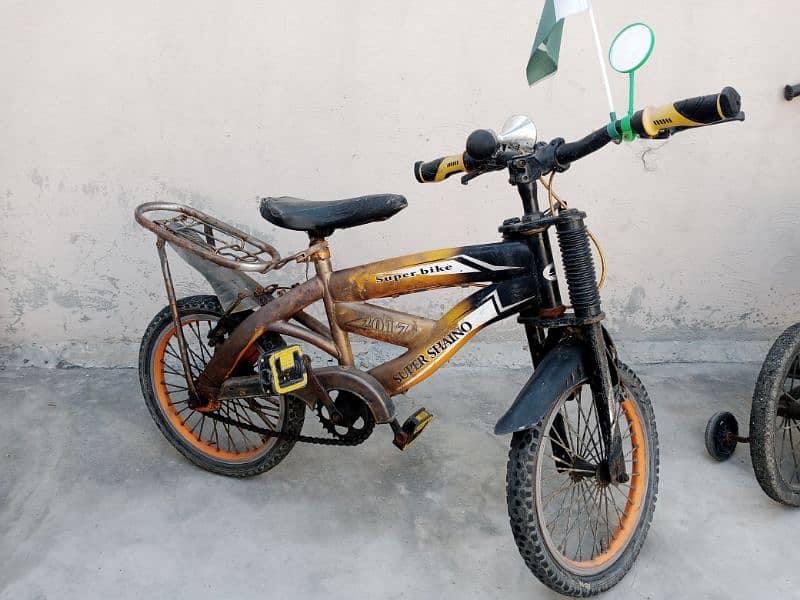 kids bycycle achi halat main 1