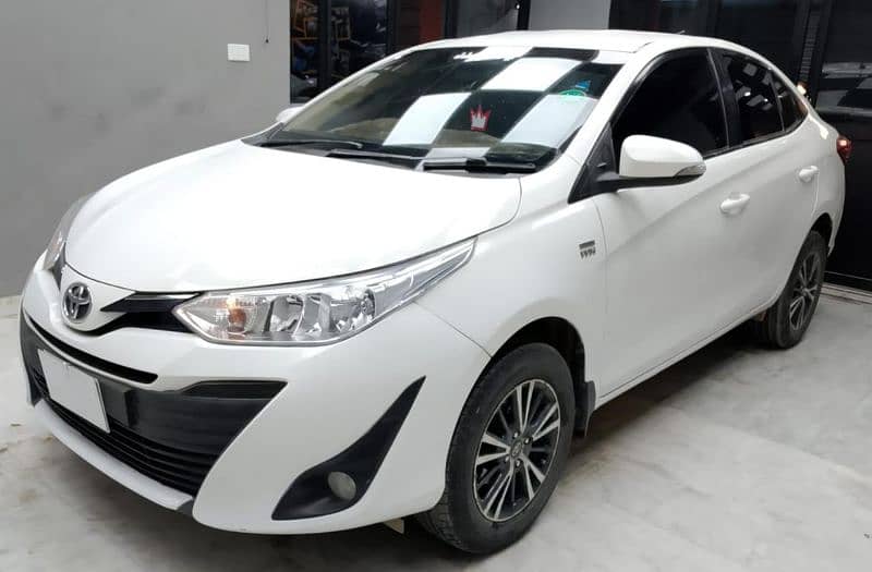 Toyota Yaris 1.3 Ativ Model 2021 - Bank Leased On Installment 1