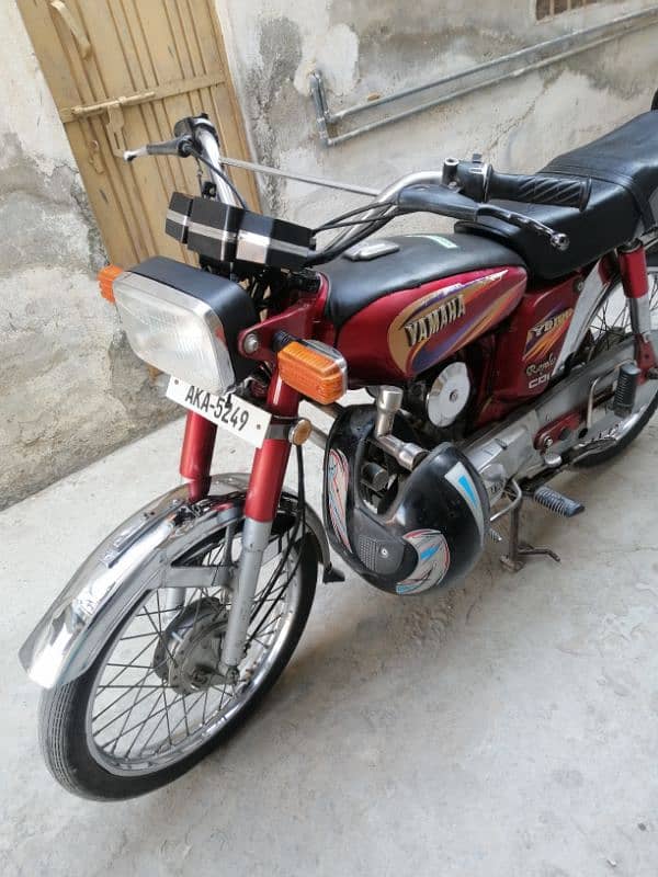 Yamaha 2001 Attock registered 1