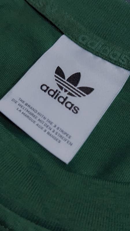 Adidas men's T-shirt in Collegiate Green 4