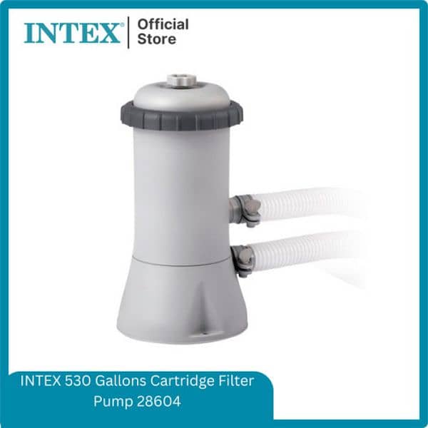 Intex water filter pump for above ground swimming pools. 0