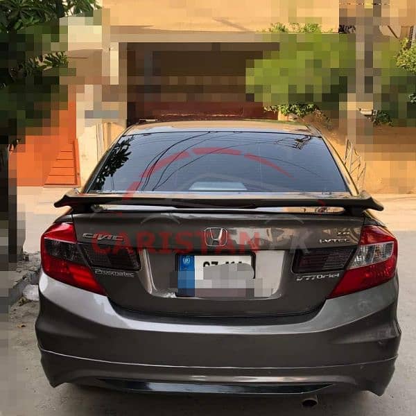 Honda civic Rebirth genuine ABS plastic spoiler 2