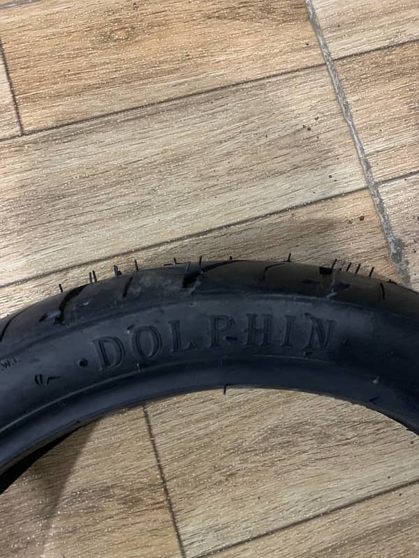 For sale:  Brand new dolphin tyre 120/70-17 Mfg year: 2023 Tubeless 2