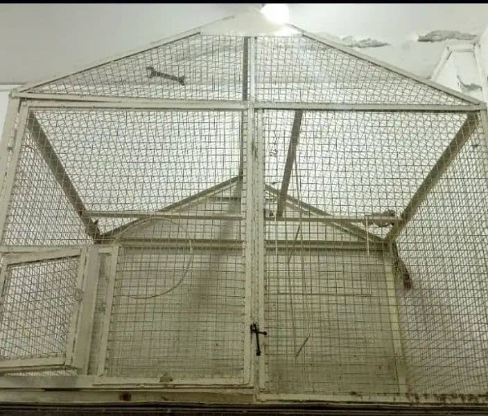 a cage for your parrots and hens or other 2