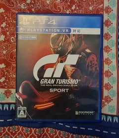 grand turismo sport ps4 for sale in good condition