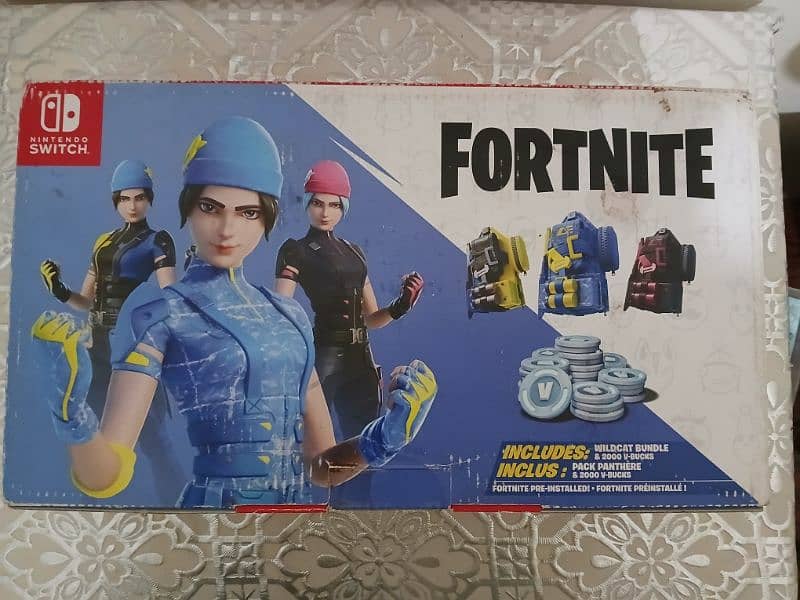 nintendo switch fortnite version(without wildcat bundle card) 3