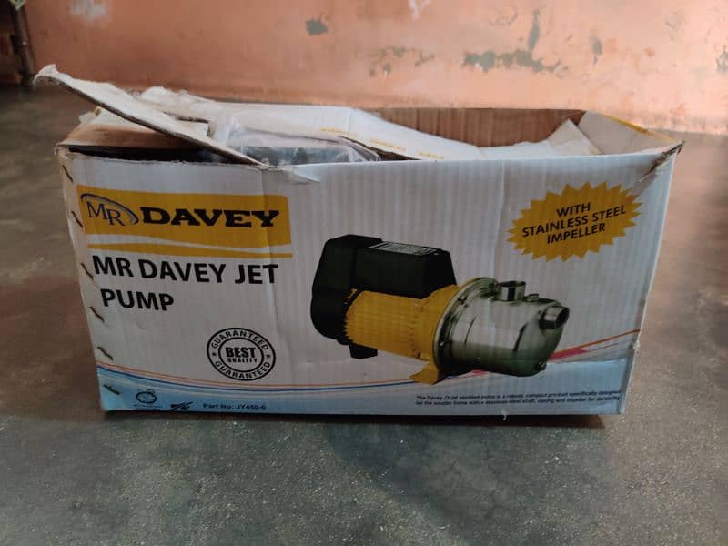 Davey genuine 1 hp pump never used 6