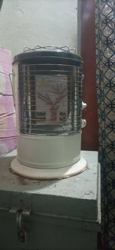 Gas Heater with stove 2