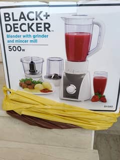 Original Black and Decker Blender, Mincer and Grinder