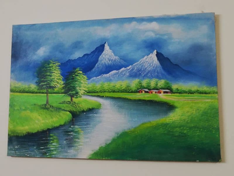 oil painting on canvas 0