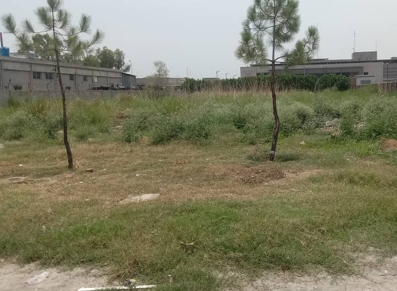 8 kanal Industrial Plot available for sale on Multan road Lahore 1