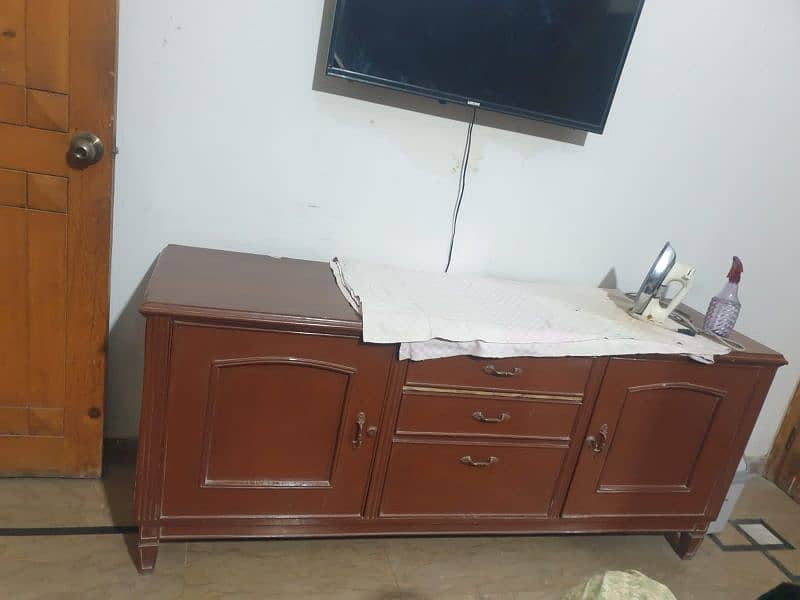 Dressing table and Side board with cabinets and draws 5