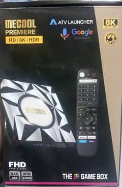 LATEST ANDROID TV BOX 8GB 128GB with voice remote