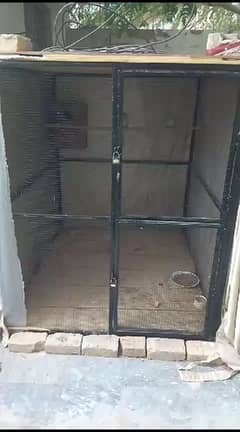 Parrot Cage Size,height 5ft,length 5ft,width 4.5 ft