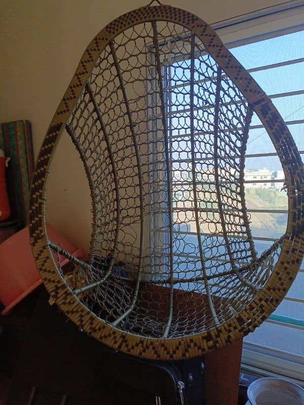 big size egg shape swing chair 0