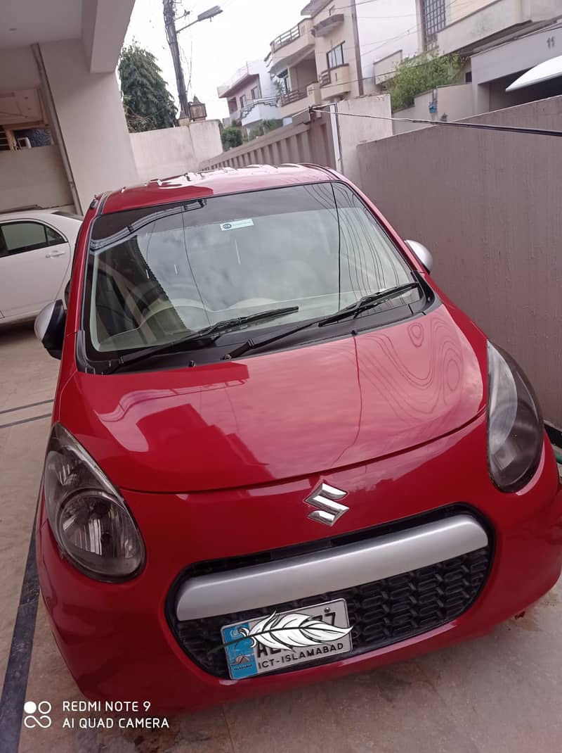 Suzuki Alto 2014 model 2018 registered islamabad num 0