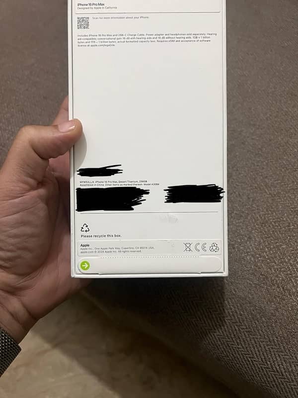 iphone 16 Pro Max - 256gb (LLA-Model) 0