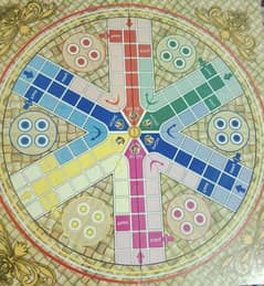 2-in-1 4 players & 6 players Ludo