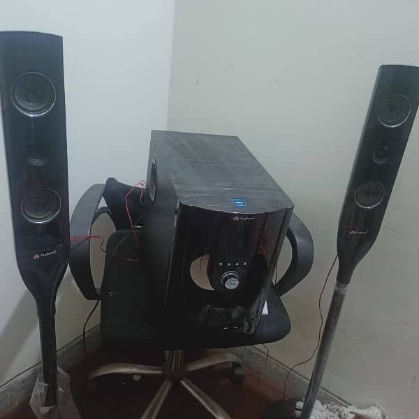 audionic heavy bass boofer with woofer speakers 0