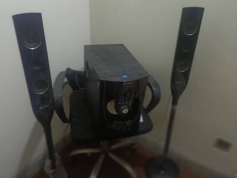 audionic heavy bass boofer with woofer speakers 1