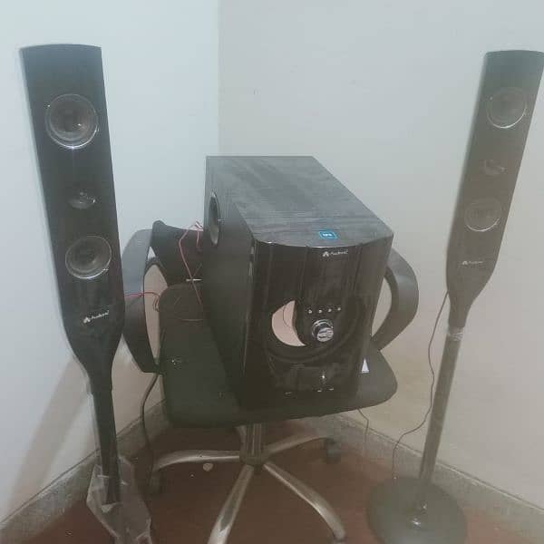 audionic heavy bass boofer with woofer speakers 2