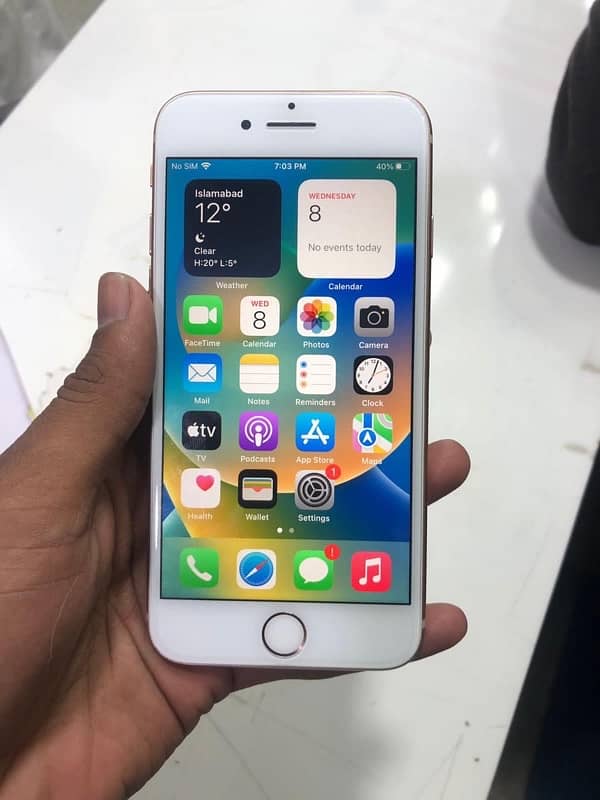 IPHONE 8 pta approved with box 5