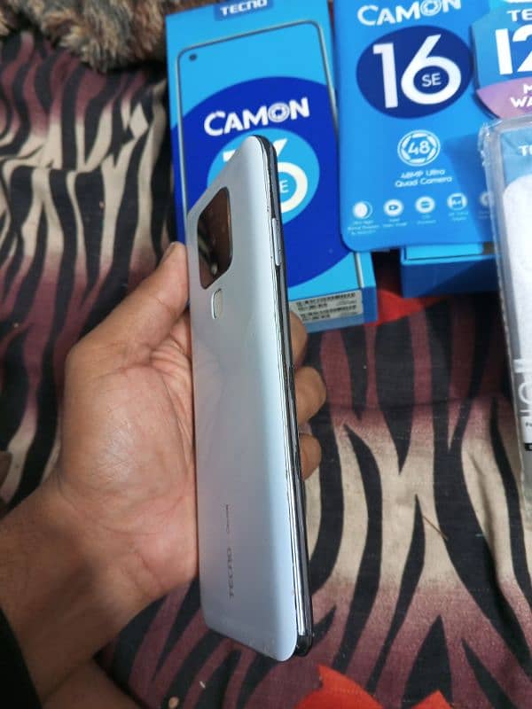 Tecno Camon 16SE Mobile with Box PTA official 2