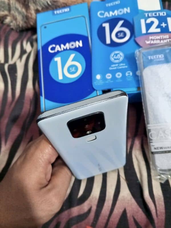 Tecno Camon 16SE Mobile with Box PTA official 3