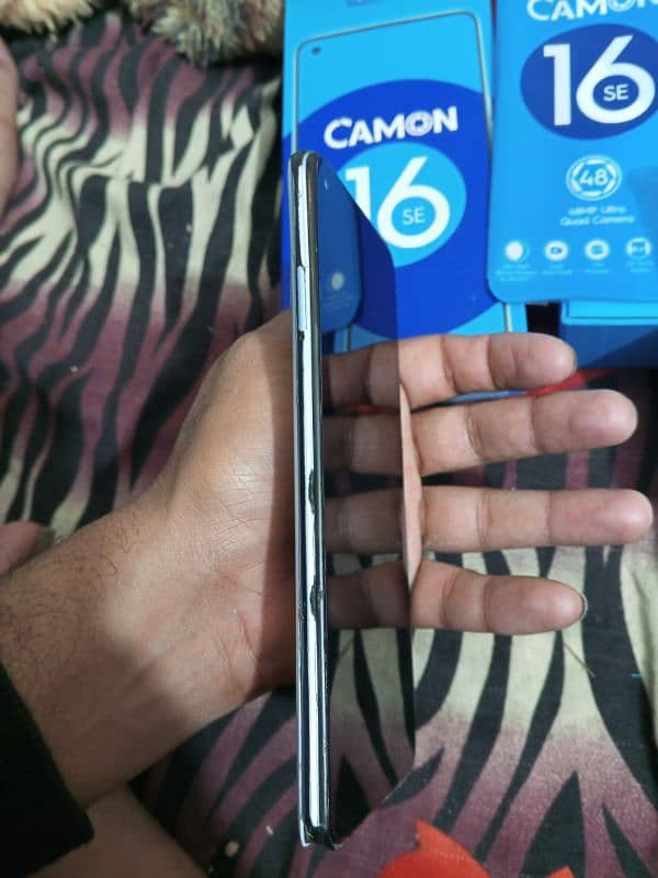 Tecno Camon 16SE Mobile with Box PTA official 5