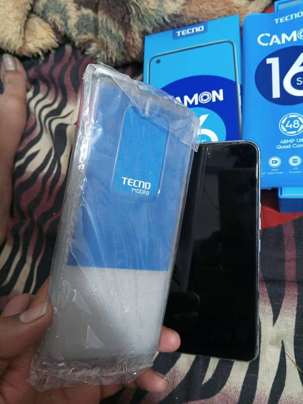 Tecno Camon 16SE Mobile with Box PTA official 6