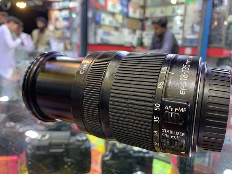 DSLR CAMERA CANON LENS 18-135 contact 03212306356 0