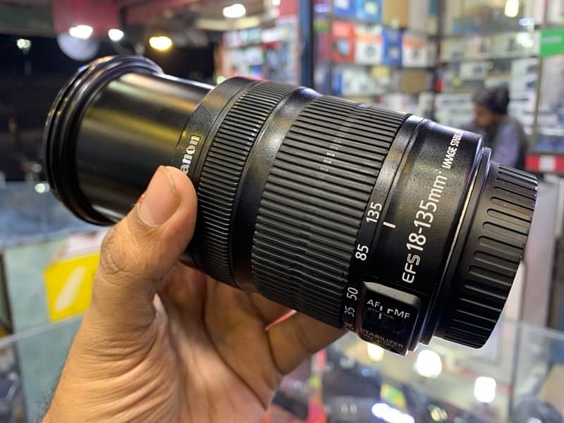 DSLR CAMERA CANON LENS 18-135 contact 03212306356 3