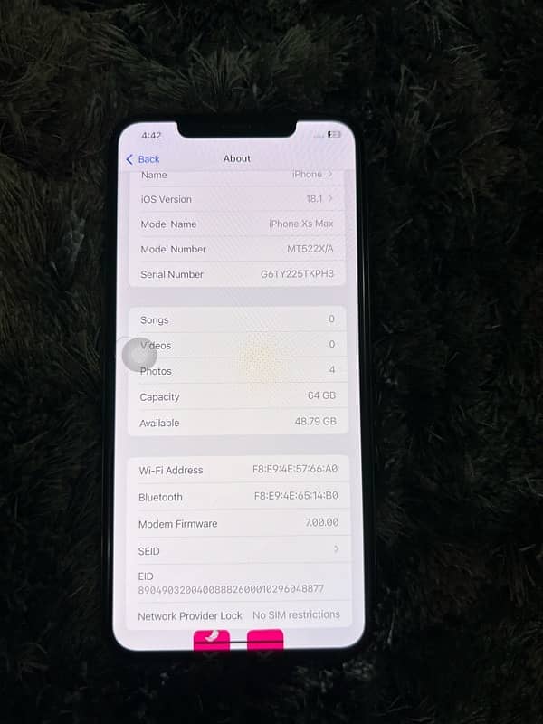 iphone xs max pta approved 7